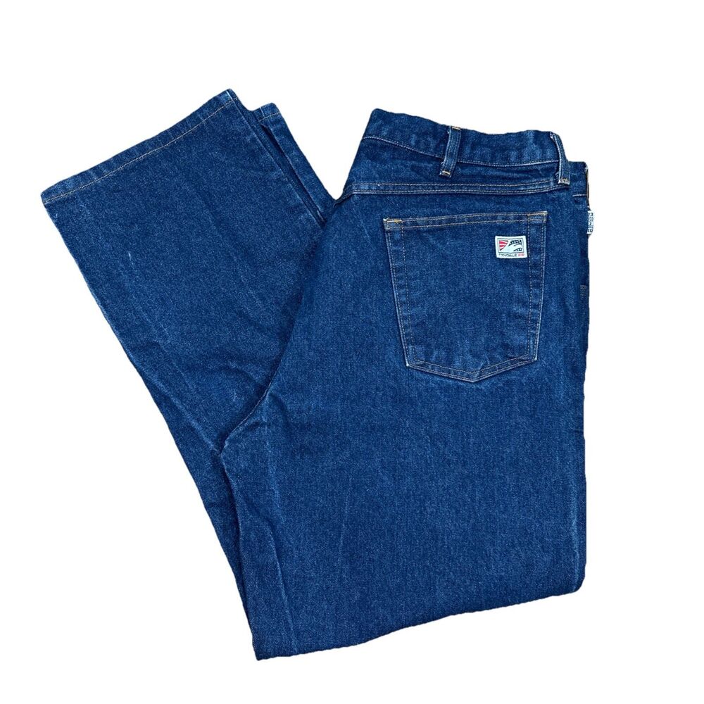 Tyndale Men's Classic Relaxed Fit FR Jeans 38x32 Flame Resistant 100% Cotton USA